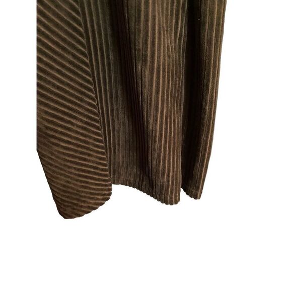 No boundaries, women’s flare wide, leg, sage, green textured, pants, size medium - Picture 3 of 4